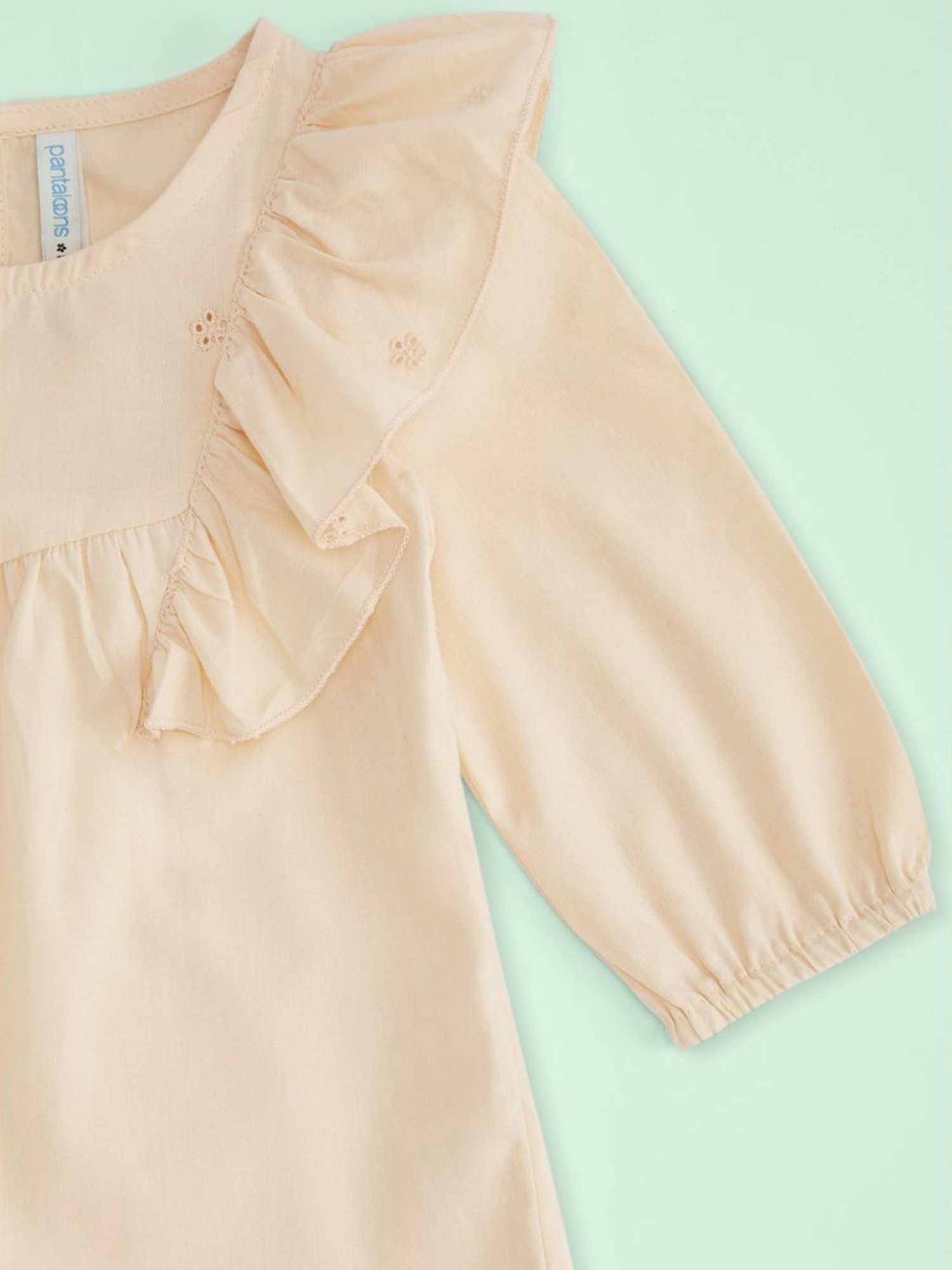 Ed-a-Mamma Baby Blue Printed Top