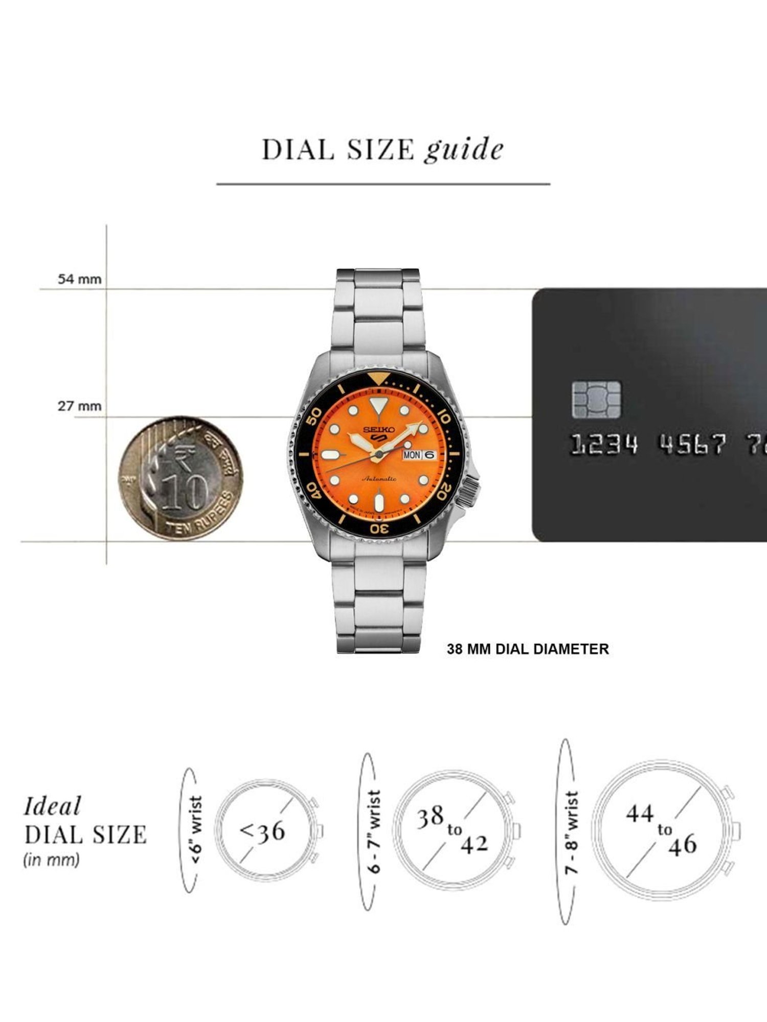 Seiko 5 Sports SRPK35K1-TQM Analog Watch for Men