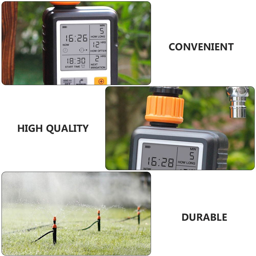 1 Set Sturdy Portable Useful Irrigation Timer Watering Timer Irrigation Controller