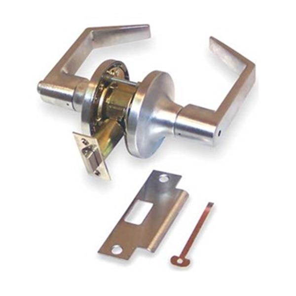 YALE AU5402LN x 626 x YMS Lever Lockset,Mechanical,Privacy,Grade 1