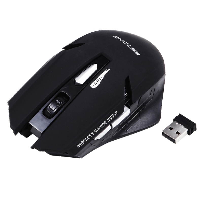 Sunsky 2.4G Wireless Gaming Mouse With USB Receiver 3D Scroll Wheel 6 Buttons 2000DPI Optical