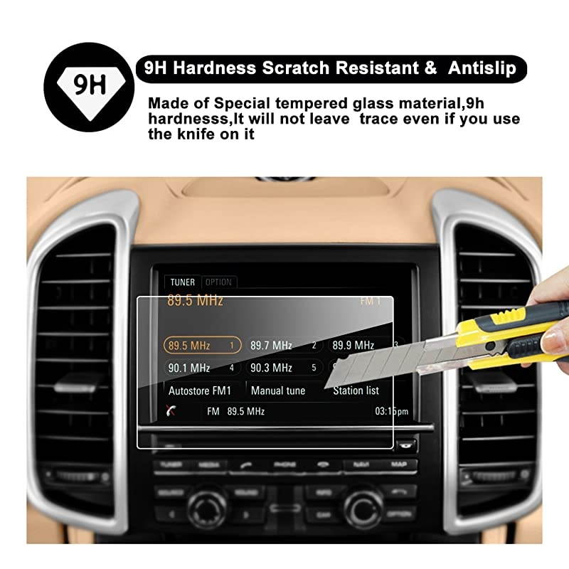 20152016 Porsche CayennePorsche Macan CoupeHatchback 7Inch inDash Navigation Screen Protector High Clarity AntiFingerprint amp AntiScratch 20152016 Porsche CayennePorsche Macan