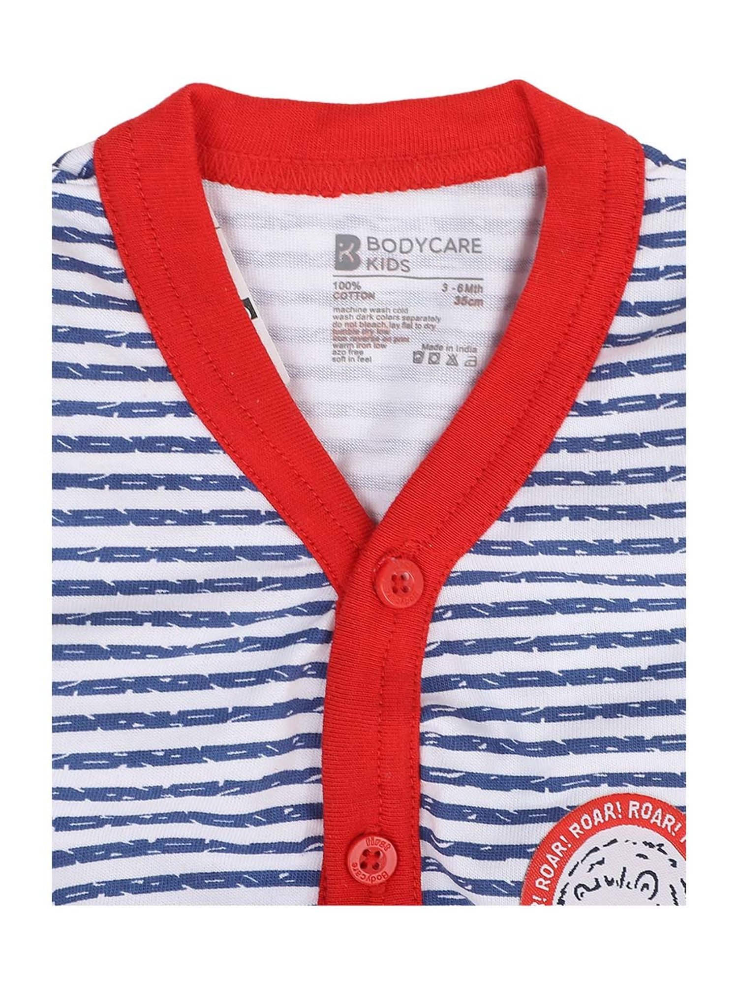 Bodycare Kids Multicolor Cotton Printed T-Shirt (Pack of 3)