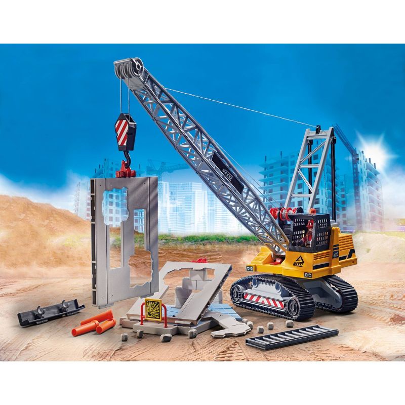 Playmobil Cable Excavator with Building Section