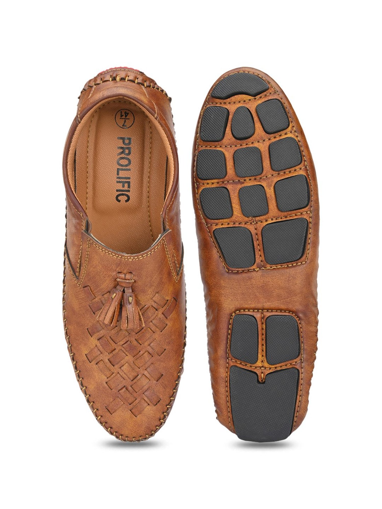 Prolific Men's Tan Casual Moccasins