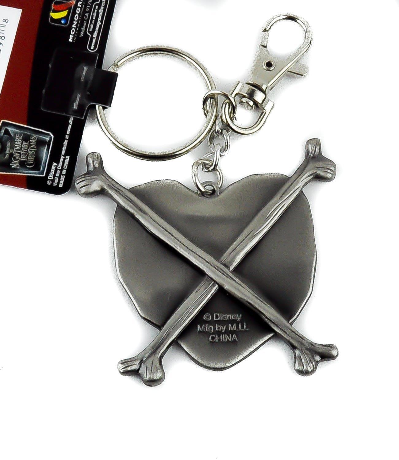 Jack and Sally Nightmare Before Christmas Keychain Skellington