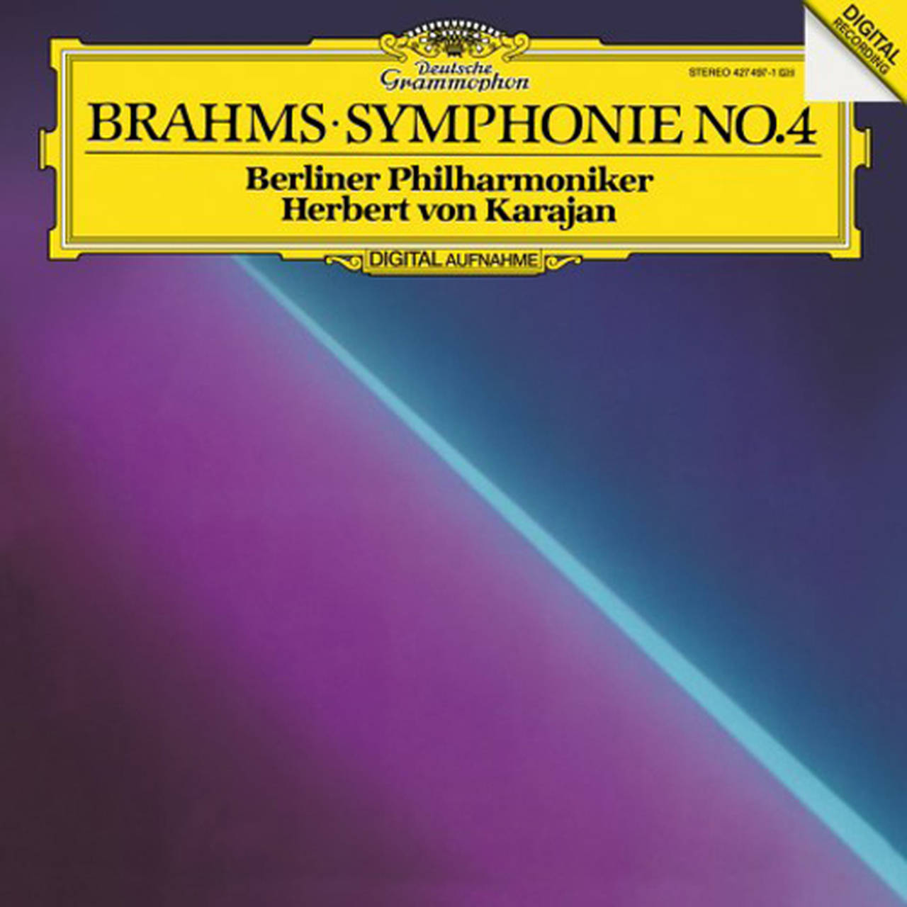 Herbert von Karajan Brahms Symphony No. 4 180g Import LP (Vinyl)