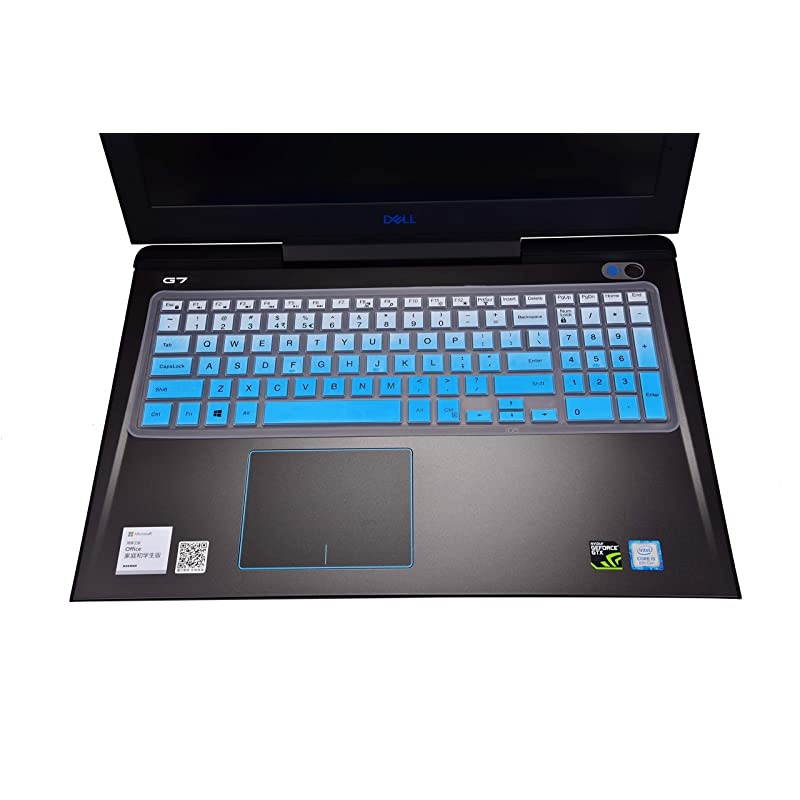 Cover for Dell Inspiron 15 3000 5000 7000 SeriesDell Inspiron 17 5000 3000 SeriesDell G3 15 17 SeriesDell G5 15 SeriesDell G7 15 17 7786 7790 Series Gradual Blue