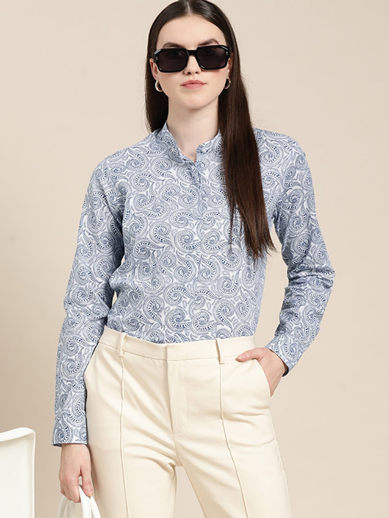 Van Heusen Maroon Plain Formal Shirt