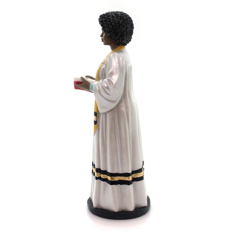 Black Art 7.5" Female Preacher Religious Bible Chruch  -  Decorative Figurines