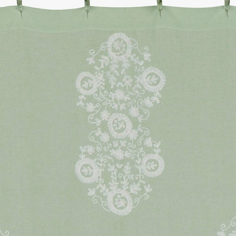 Boho Shower Curtain Gray - Creative Bath