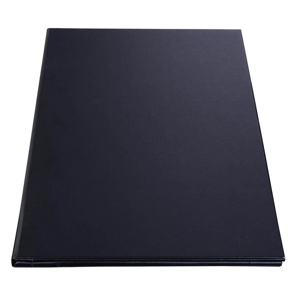 8.5"x11" 2-panel LED Backlit Illuminated Black Leatherette Menu Holder/check Displayer