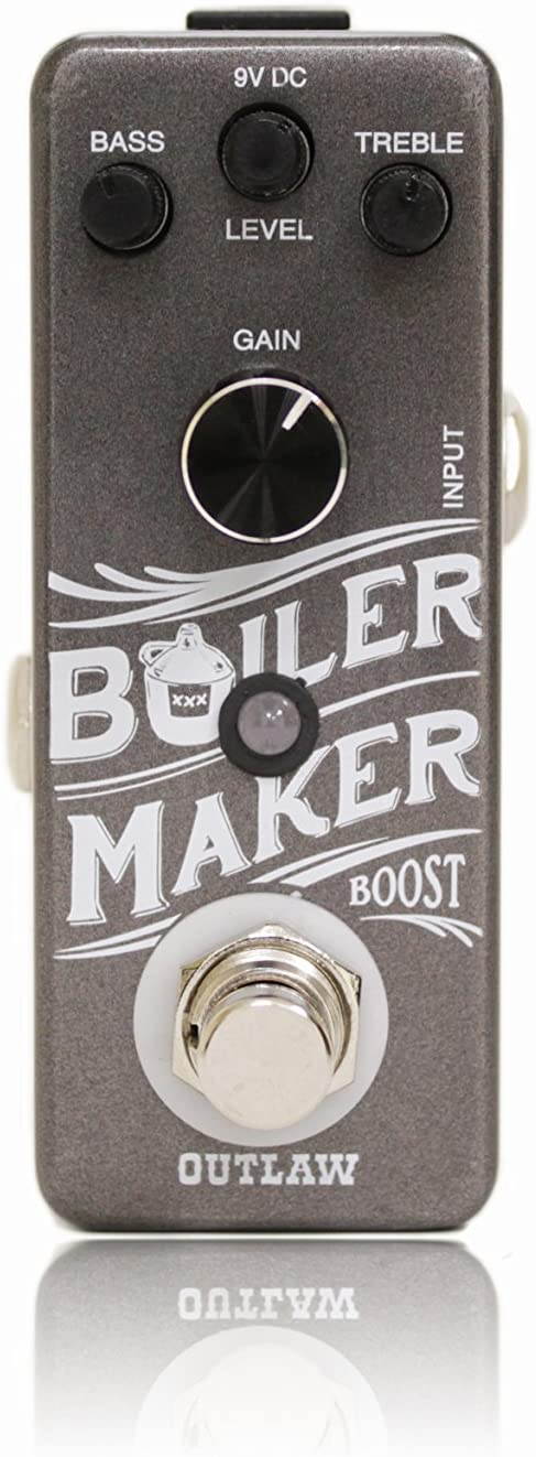 Outlaw Effects Boilermaker Clean Boost Guitar Effects Pedal