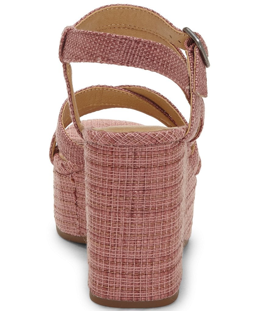 Lucky Brand Carlisha Woven Platform Wedges