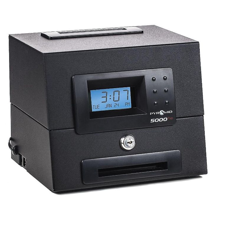 Square Industrial Table Clock - Stonebriar Collection