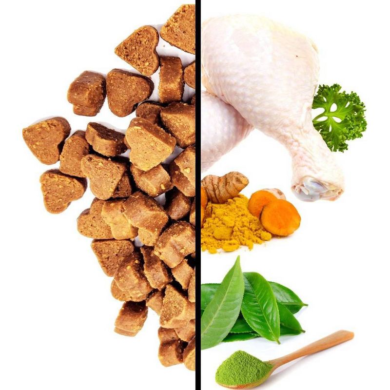 I and Love and You Hip Hoppin' Hearties Natural Chicken Dental Dog Treats - 5oz