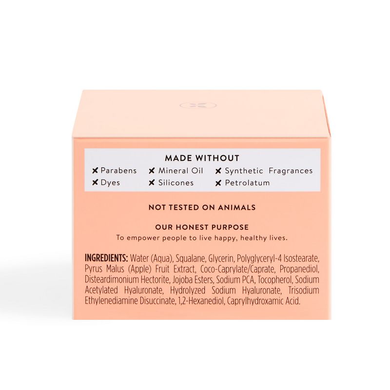 Honest Beauty Hydrogel Cream with Hyaluronic Acid - 1.7 fl oz