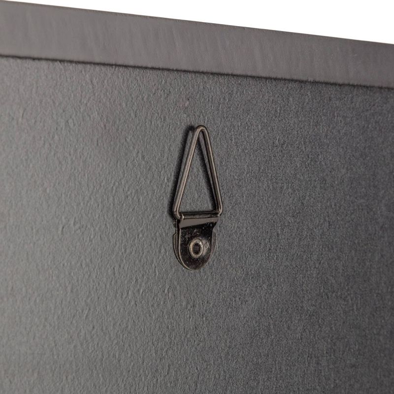 8" x 8" 9pc Gallery Wall Frame Set with Decorative Art Prints and Hanging Template Natural - Gallery Solutions