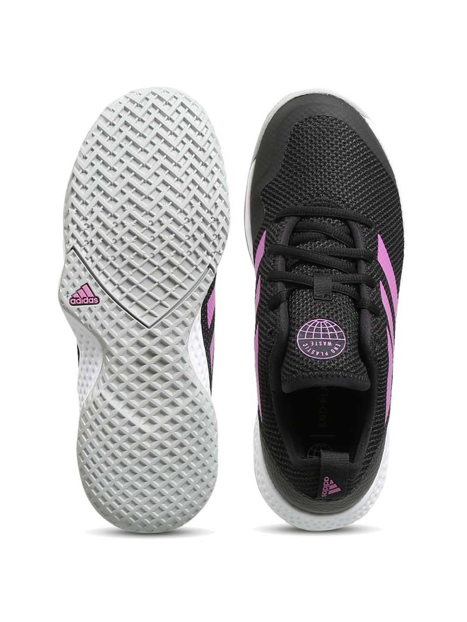Adidas Women's Court Control W Black Tennis Shoes