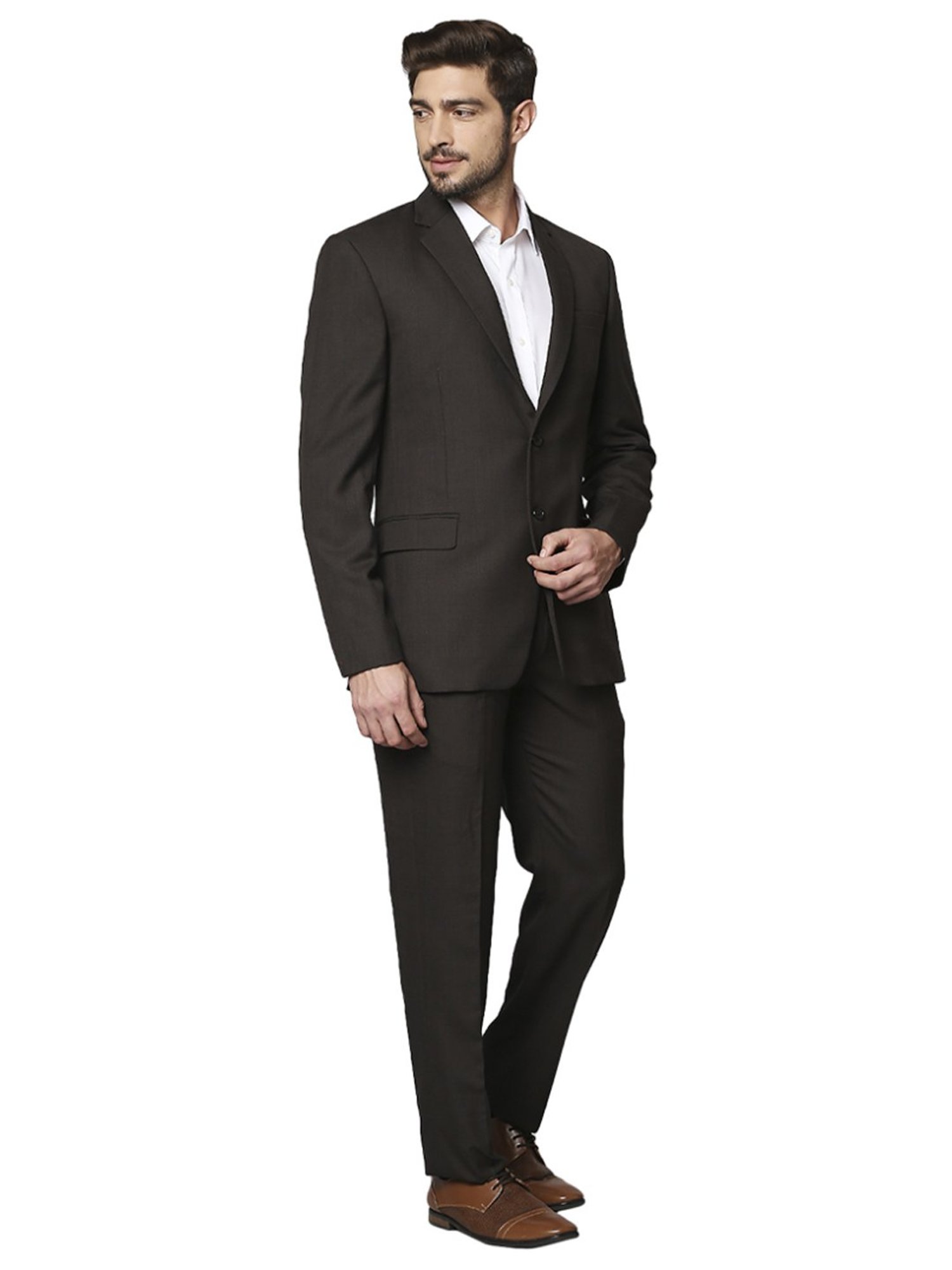 Raymond Brown  Regular Fit Two Piece Suit
