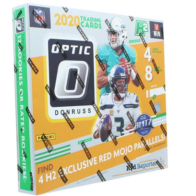 Panini America NFL 2020 Panini Donruss Optic Football Hobby Hybrid Box | 8 Packs