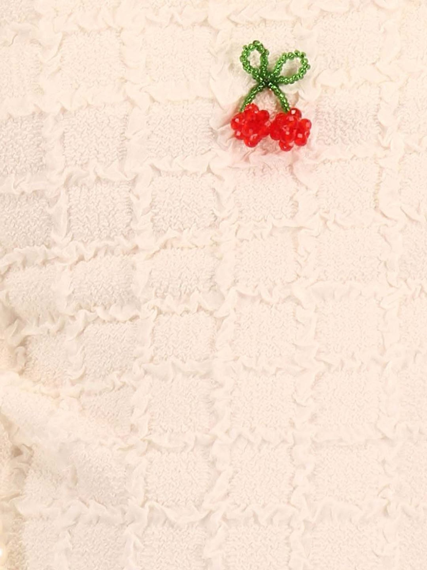 Cutecumber Kids Cream Polyester Dress