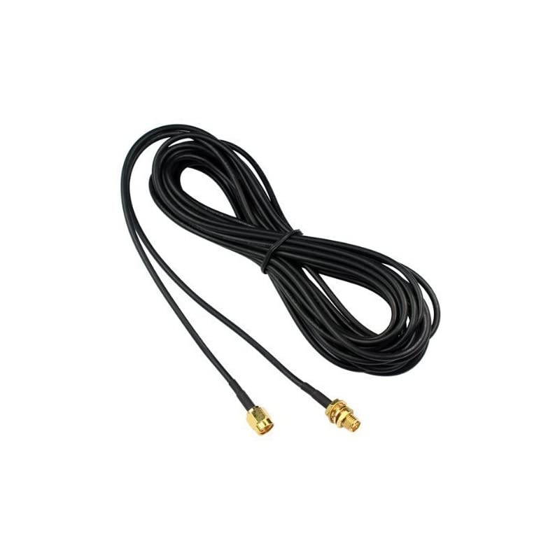 5M Antenna WiFi RP-SMA Female to Male Extensionl Cable