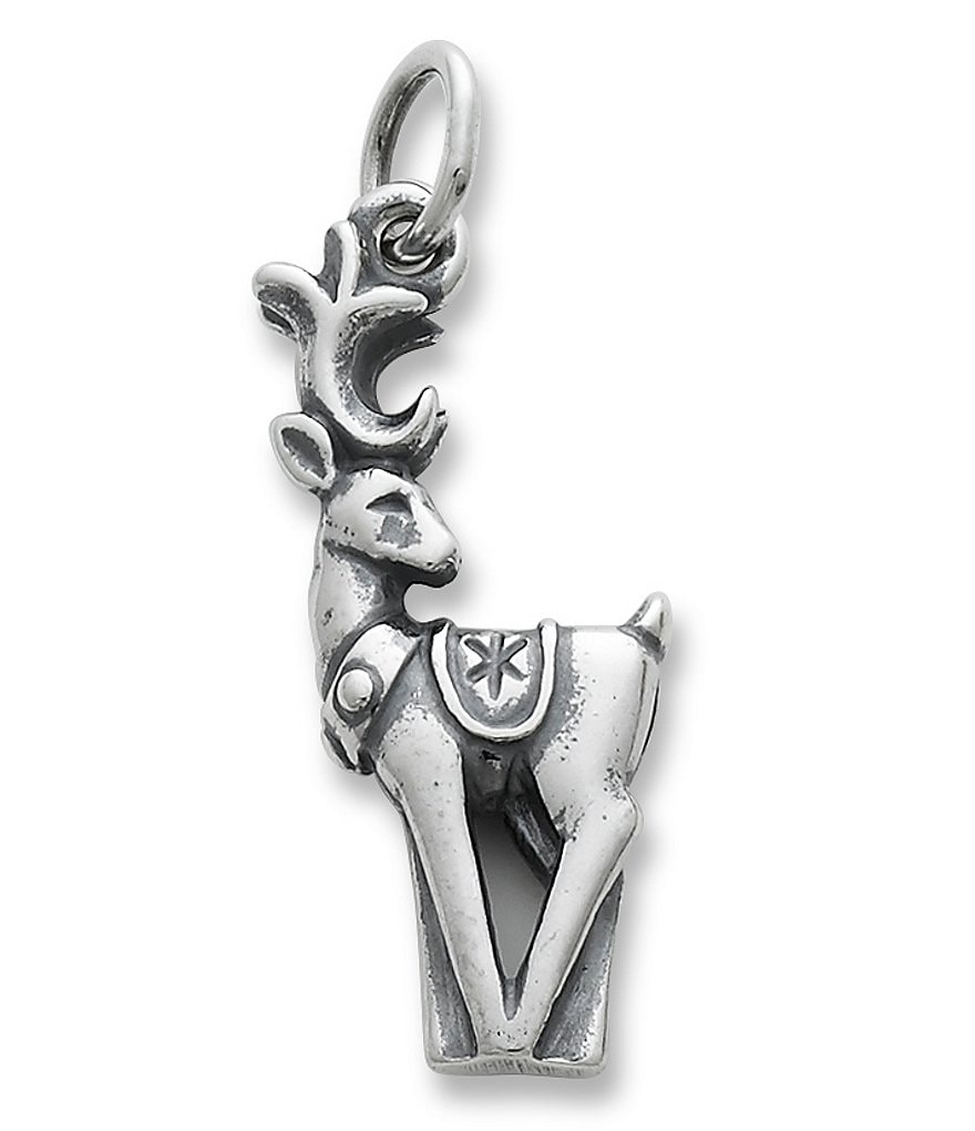 James Avery Faceted Lab-Created Amethyst February Birthstone Charm