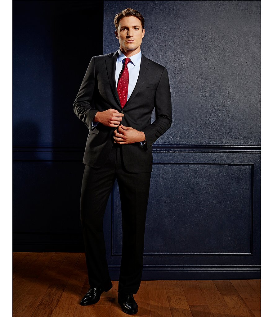 Hart Schaffner Marx New York Modern-Fit Performance Suit