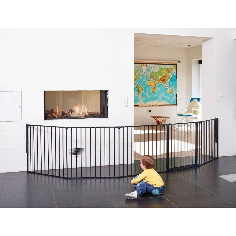 BabyDan Flex Baby Gate - 13'' Extension - Black