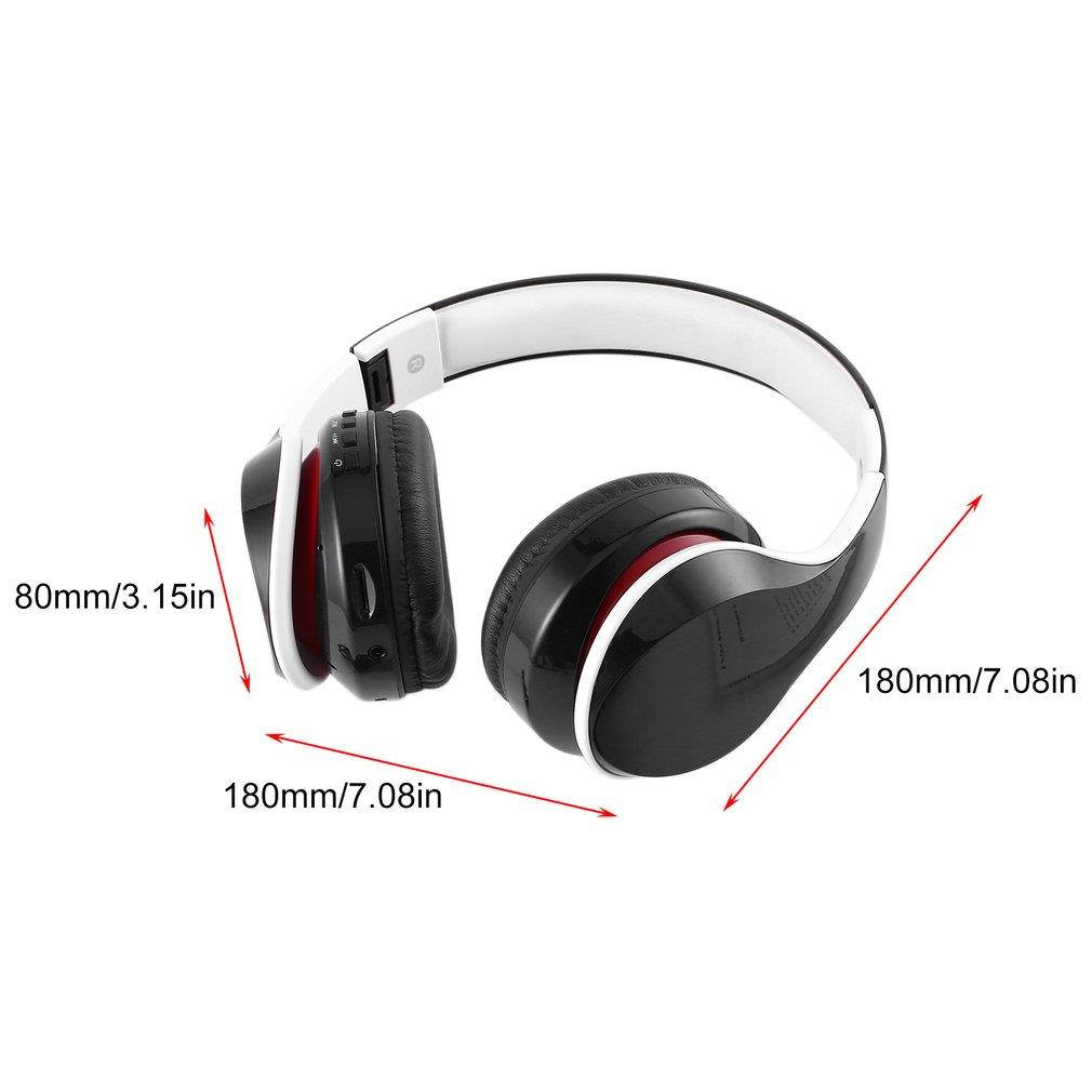 Foldable Stereo Wireless Headset A2DP Bluetooth Sports Headphones with Microphone Support Card Reading Function OY712