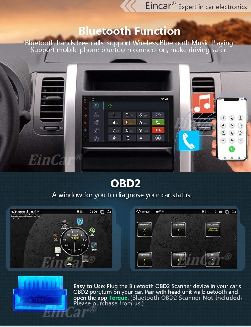 Double Din Android 10 Car Stereo with Bluetooth GPS Navigation In Dash 7 Inch Touch Screen 2 Din Car Radio Support 1080P Video 4G 3G Wifi USB TF AM FM RDS Radio Mirror Link Steering Wheel Controls