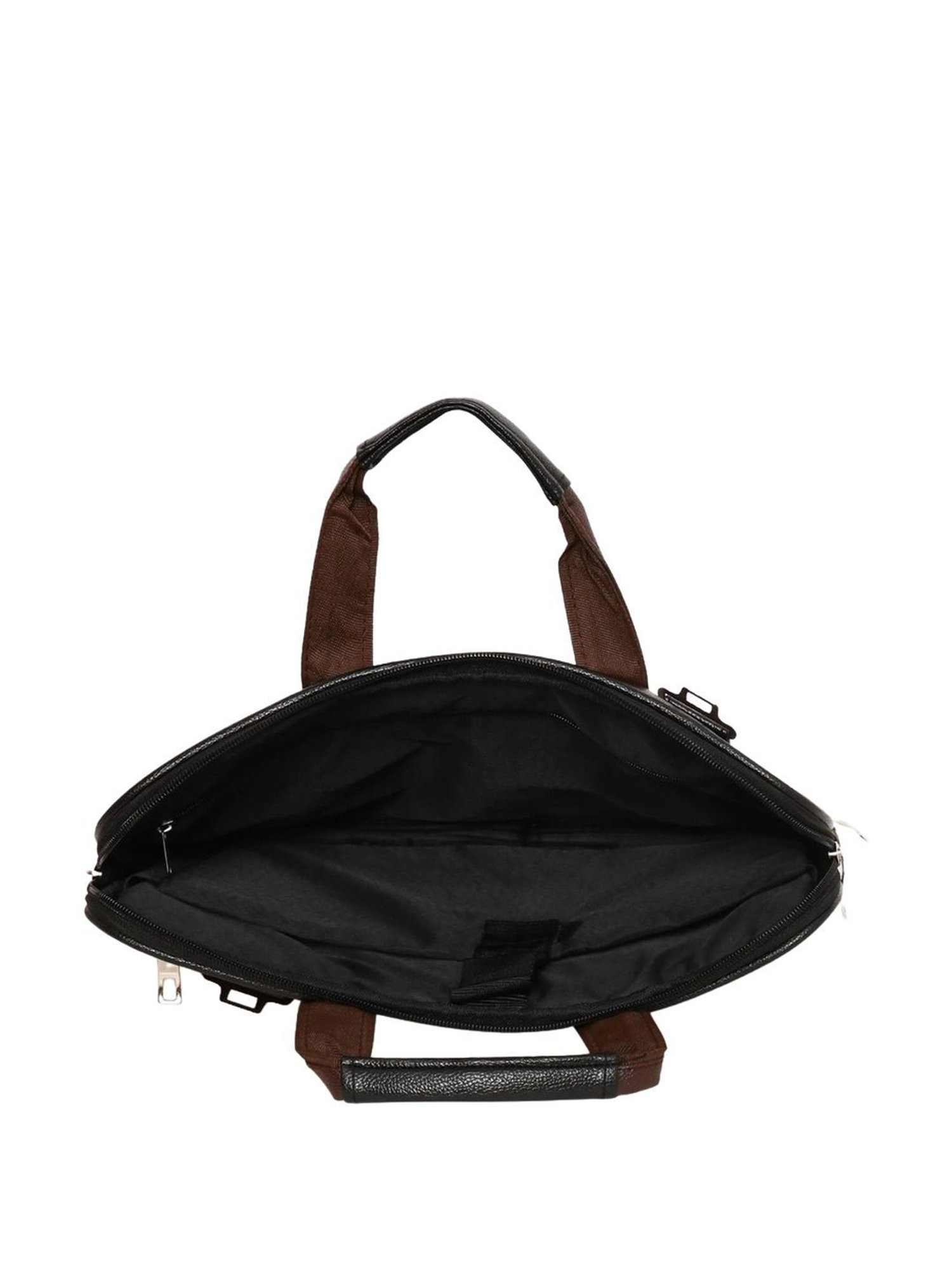 Priority Brown Synthetic Large Messenger Bag