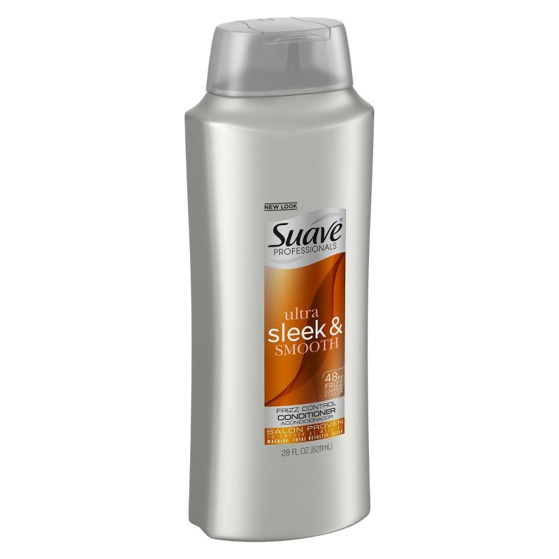 Suave Professionals Smoothing Conditioner for Frizz Control Ultra Sleek and Smooth - 28 fl oz