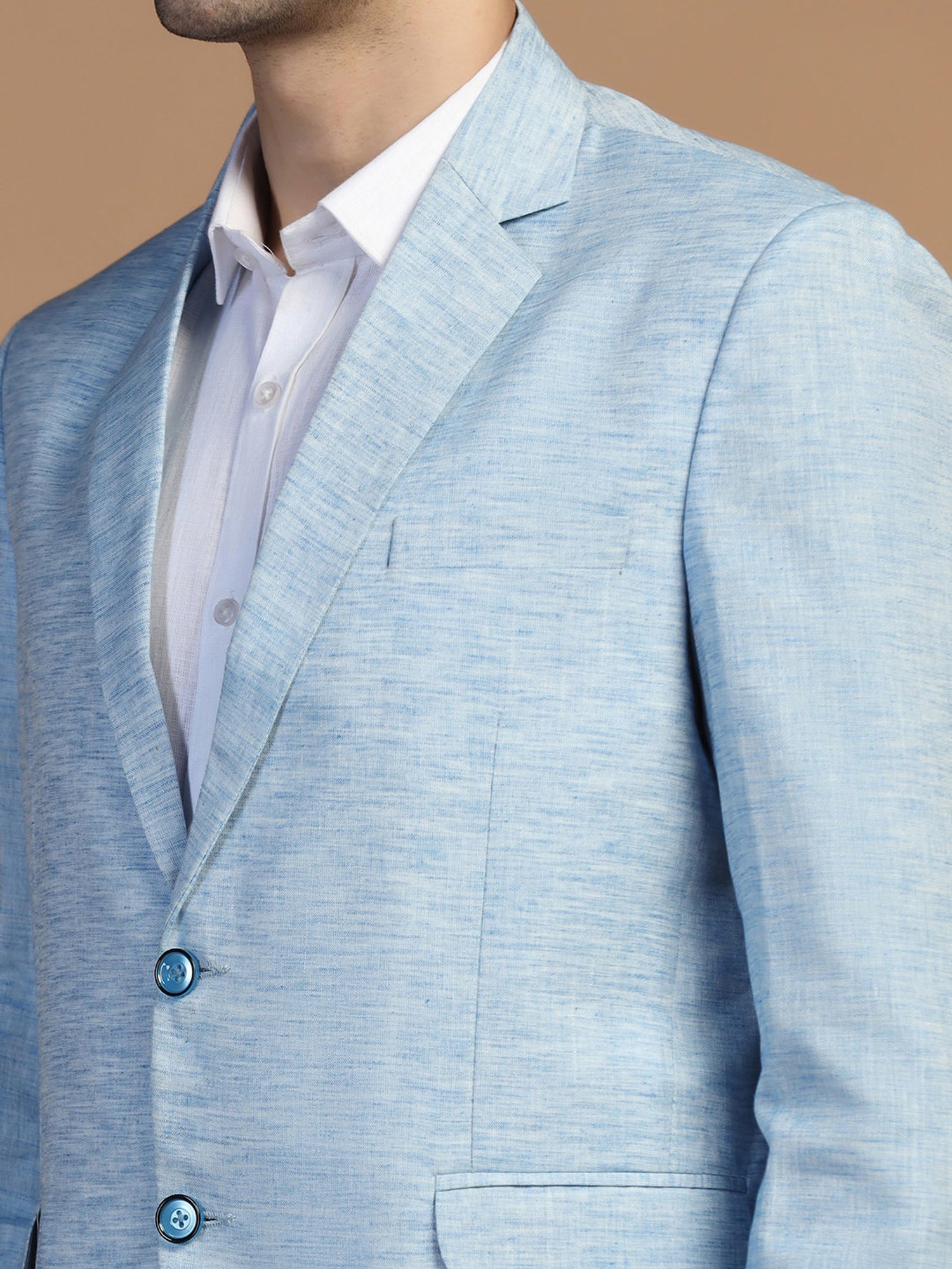 Arrow Sports Green Regular Fit Texture Waistcoat