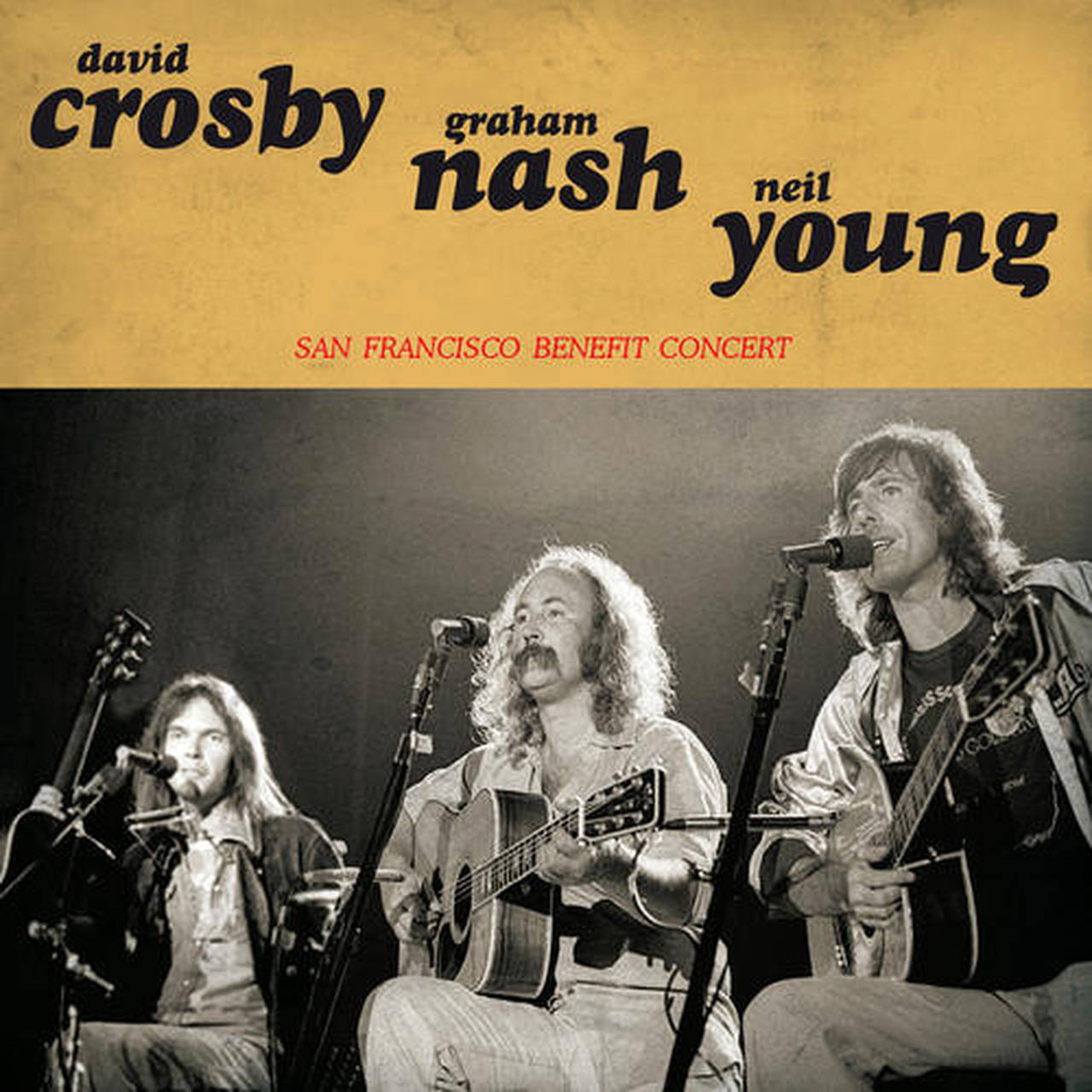 Crosby, Nash & Young San Francisco Benefit Concert 150g LP (Vinyl)