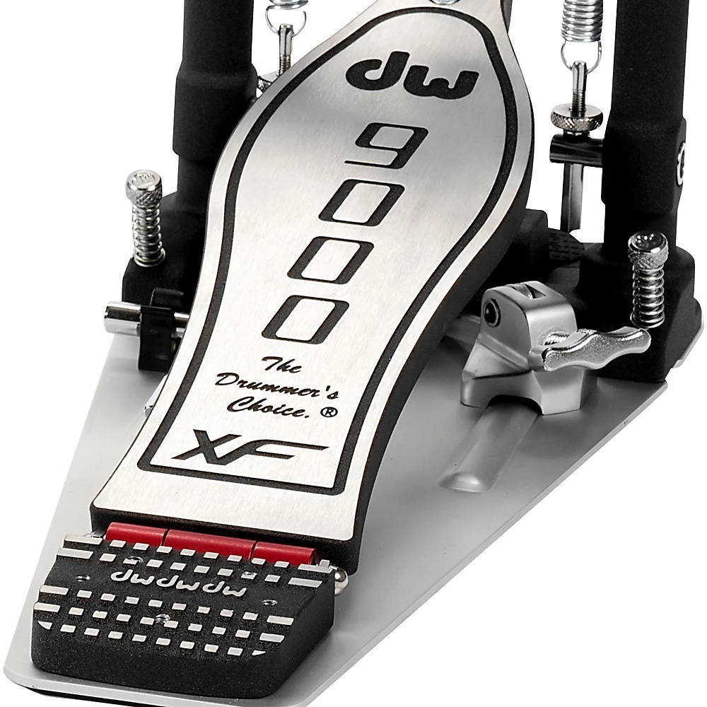 DW 9000 Series Double Bass Drum Pedal with eXtended Footboard