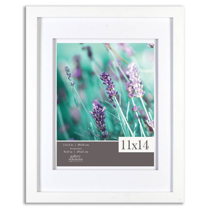 11" x 14" Frame White - Gallery Solutions