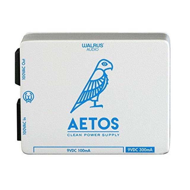 walrus audio aetos 8 output power supply, white/blue limited edition hanukkah aetos