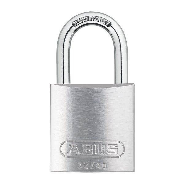 Abus Lockout Padlock,  PK 3   72 /40 KAx3 Silver