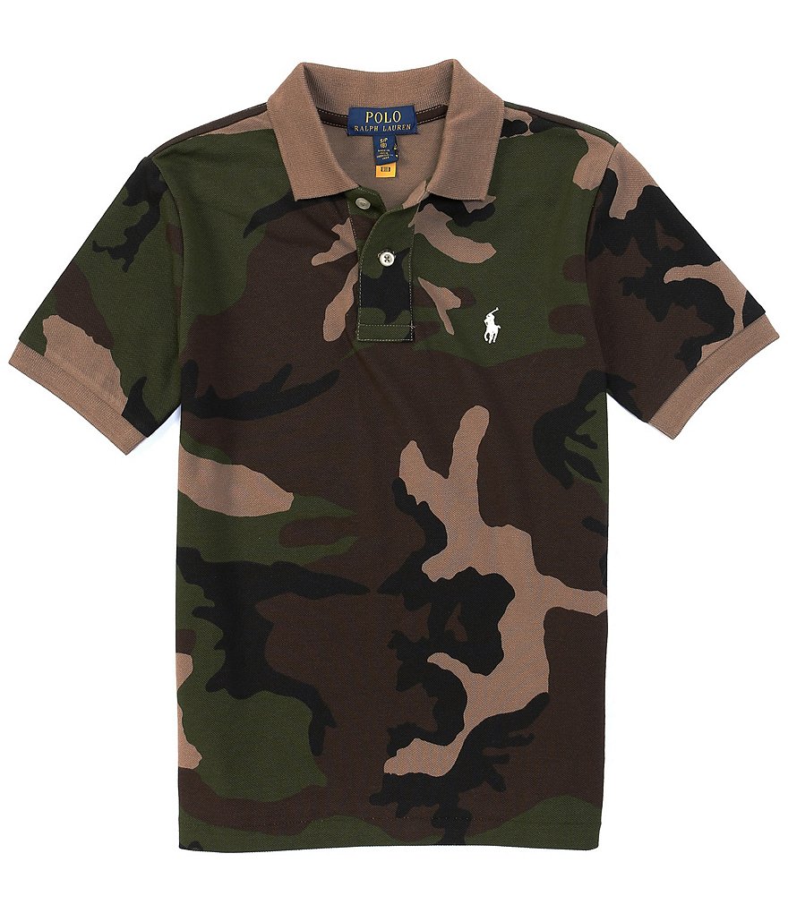 Nautica Big Boys 8-20 Short-Sleeve Vertical Logo Polo