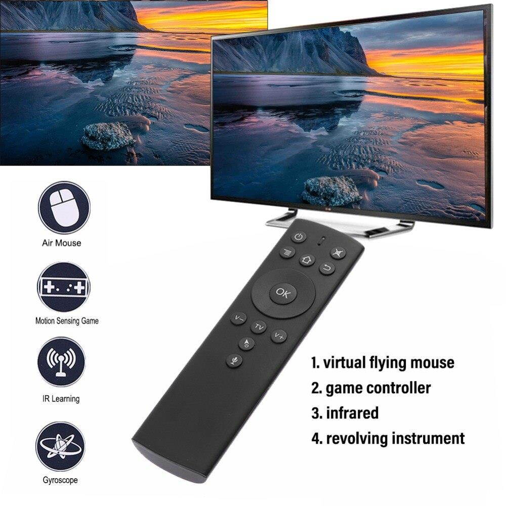 2.4G Wireless IR Remote Control 3-Gyro+3-Gsensor Keyboard Air Mouse for Smart TV Set-up Box Mini PC Projector Remote Controller