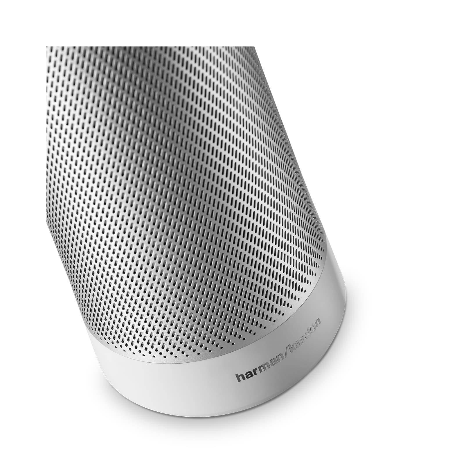 Harman Kardon INVOKE Voice-Activated Speaker with Cortana HKINVOKESILAM (Silver)