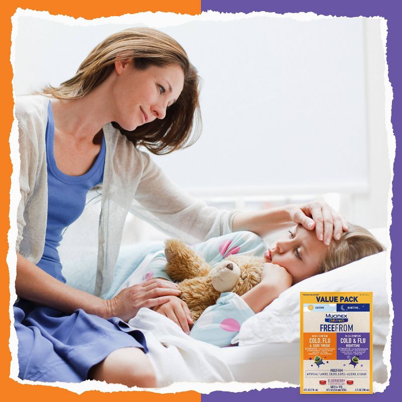 Mucinex Children's Multi-Symptom Liquid - Day & Night - 8 fl oz