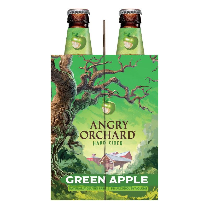 Angry Orchard Green Apple Hard Cider - 6pk/12 fl oz Bottles