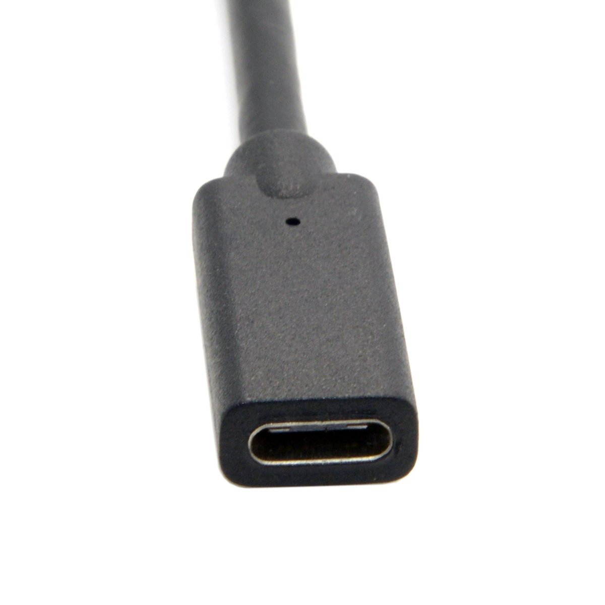 90 Degree Right Angled USB-C USB 3.1 Type C Male to Female Extension Data Cable for Macbook Tablet 20cm/0.66ft