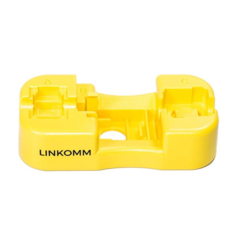 Keystone Jack Punch-Down Handheld Termination Palm Holder Stand (Black)