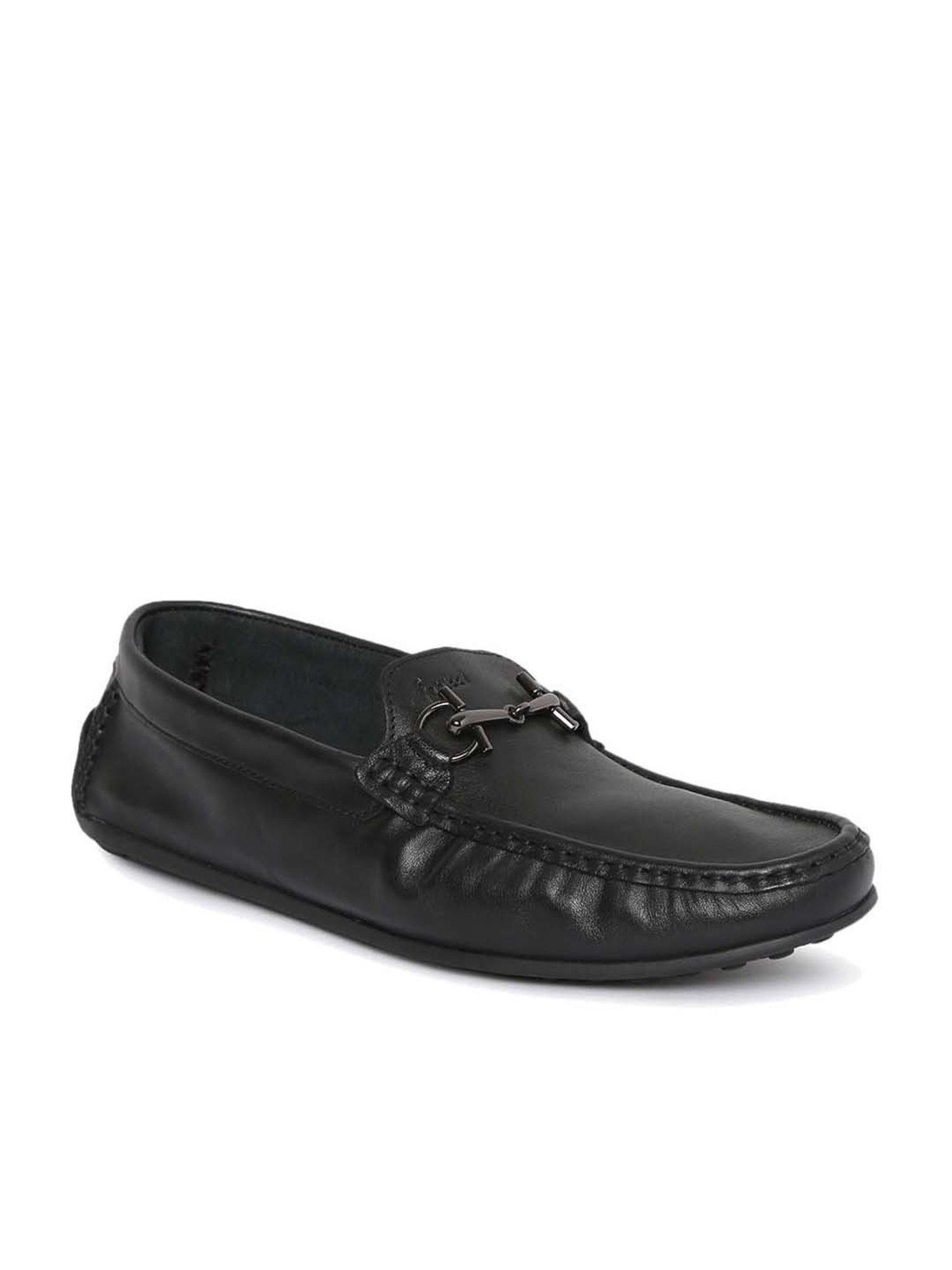 Gabicci Men's Harrow G Pitch Black Casual Loafers