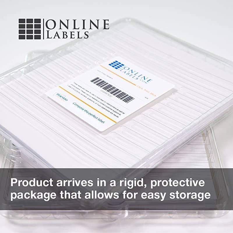 4 x 2 Mailing Labels Pack of 5000 Labels 500 Sheets InkjetLaser Printer