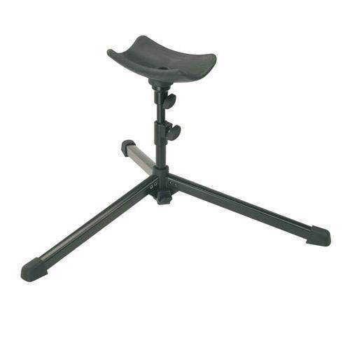 K&M 14952 Tuba Performer Stand for Children, 9.84-15.74" Height, Black